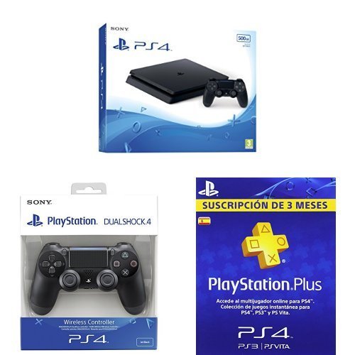 Super oferta! PS4 Slim + 2 dualshocks + PSN sólo 249€!