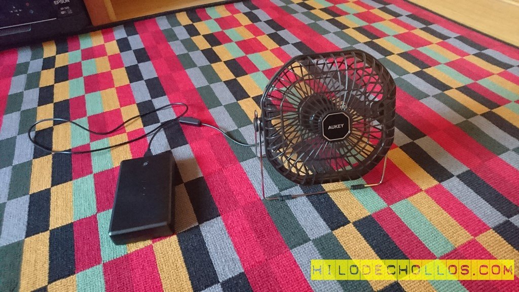 ventilador con batería 